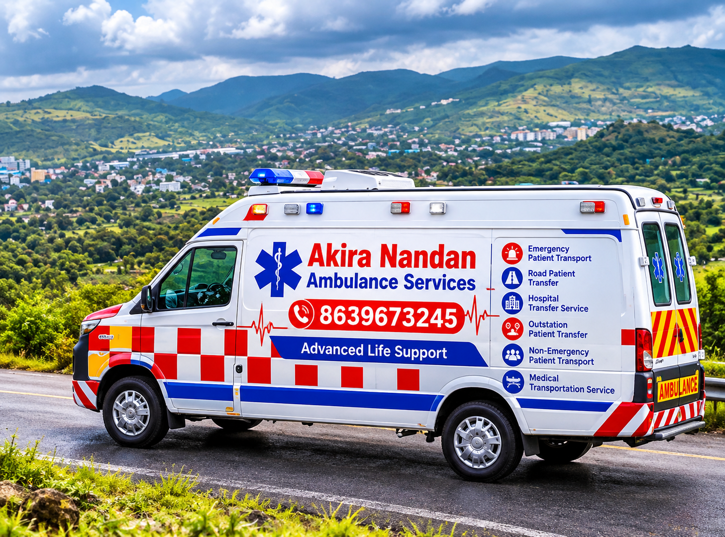Outstation Patient Transfer Hyderabad